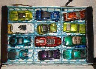 Collection of Vintage Red Line Hot Wheels and Mattel Collector Rase