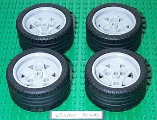 Lego Wheels and Tires Large 56 x 28 ZR 4896 4993 7784 8041 8284