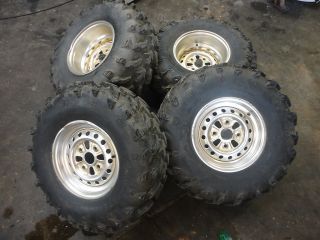 Foreman 500 TRX500 Rubicon 4x4 Rims 27 Swamp Lite Tires Wheels