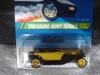 Mattel Hot Wheels 1995 Treasure Hunt 12 31 Doozie Mint