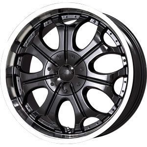 New 22x9 5 5x114 3 5x120 65 V Tec Black Wheels Rims