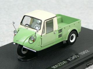 43 Ebbro Mazda K360 3 Wheels Truck 1962 Light Green