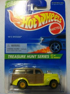1996 Hot Wheels Treasure Hunt 40s Woodie