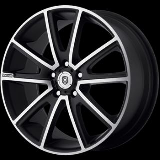  Dropstar DS10 5x115 Black AWD Charger 300c Impala Rims Wheels Sale
