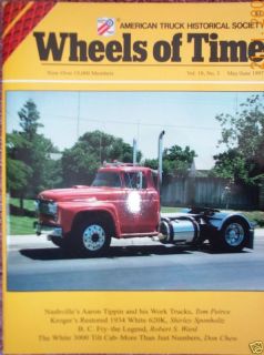 White 3000 Tilt Cab Dart Truck Wheels of Time ATHS