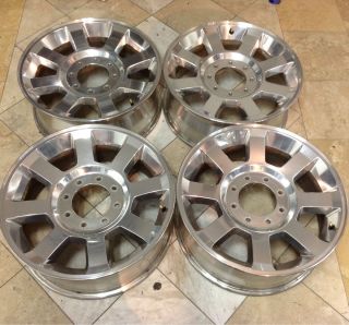 Ford F250 F350 Factory 20 Rims Wheels Set of 4