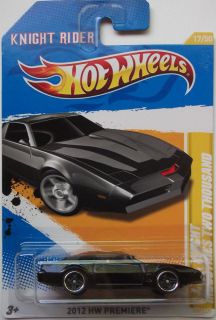 Hot Wheels Pemiere K I T T Knight Industries Two Thousand 17 50
