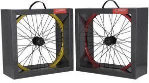 New BMX Wheels Wheelset Cinema Tungsten Red Female Front 9 T Rear