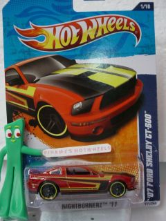 07 FORD SHELBY GT 500 #111★Kmart Excl Micro Cinder RED★Hot Wheels