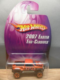 2007 Hot Wheels 1 64  EXC Easter Egg Clusives Mega Duty Truck