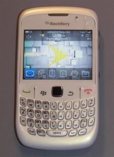 White Sprint Blackberry 8530 Curve 2 RIM CDMA WiFi 3G Smartphone