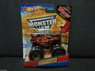 Hot Wheels Monster Jam Iron Man Truck Die Cast Metal Body 1 64 Scale