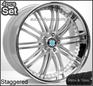 22 for BMW Wheels and Tires Pkg Staggered 6 7SERIES x5 M6 Rims 645