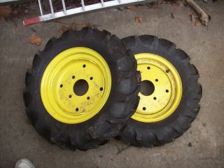 Deere Compact Tractor Titan 6 12 AG Front Tires and Rims New
