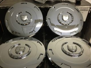 Escalade Platinum Chrome OE Center Caps Hub Covers 22 inch Wheels Rims