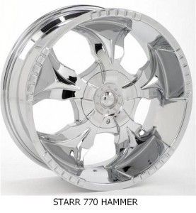 20 inch Rims and Tires Wheels Navigator F150 Starr 77O