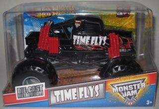 Hot Wheels Monster Jam Time Flys New 2012 Release 1 24 Scale Diecast