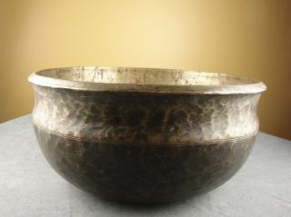 Old Singing Bowl with Curved Rim 1924G