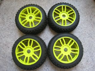 OFNA HN 1 8 Scale Buggy Tires and Rims 17mm