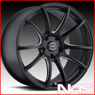 E90 325 328 330 335 MRR LT1 Concave Black Staggered Wheels Rims