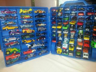 WOW! Vintage Hot Wheels and Case with 100 Hotwheels many rare and