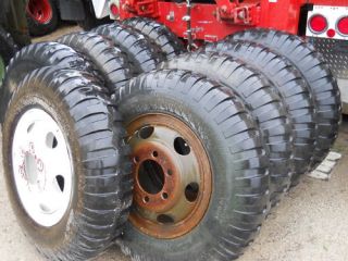 Tire Construction Farm 6x6 Rims 105 Trailer M35 Deuce Off Road