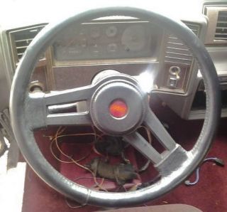 1983 1988 Monte Carlo SS Steering Wheel with Horn Button