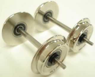 SV SVGBBS G Scale Silver Metal Ball Bearing Wheels