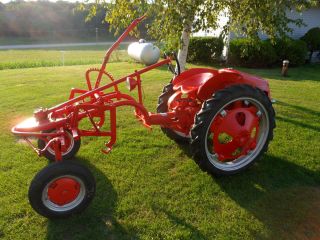 1948 ALLIS CHALMERS G with BELT PULLEY, RUNS GOOD, NICE CONDITION, NO
