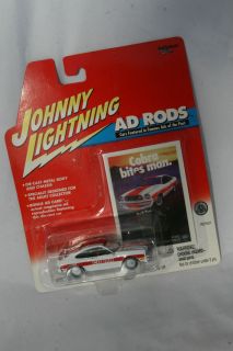 Johnny Lightning 1978 Ford Mustang Cobra II Ad Rods White Rims