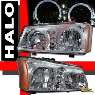 Chevy Silverado Avalanche Dual Halo Rims Angel Eyes Headlights