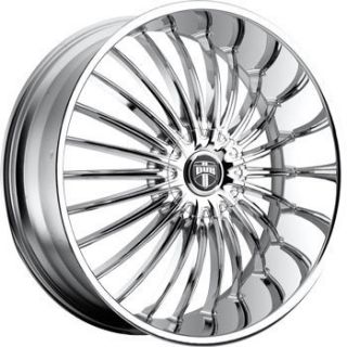 Wheel Set 24x9 5 Chrome Rims for rwd 5 6 Lug 24inch Wheels