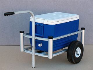 Fishing Camping Lil Mate Cooler Cart with Wheels