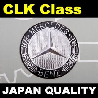 Mercedes Benz Black Logo CLK Class Steering Wheel Emblem Horn Badge