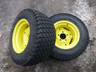 John Deere 318 Tractor Good Year 23x10 50 12 Rear Tires Rims