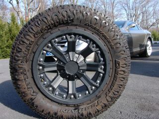 18 Flat B Procomp Wheels Rim 33 Nitto Dune Grappler Tires Chevy GMC