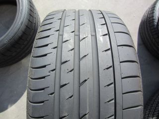 USED BMW M3 TIRES 245 35 19 265 35 19 CONTINENTAL CONTISPORT CONTACT