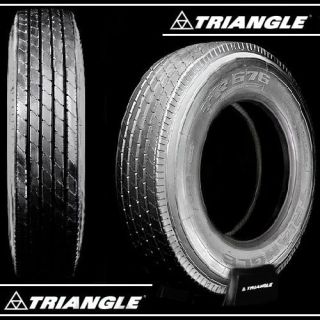 Triangle TR676 295 75R22 5 Low Pro Semi Truck Trailer Tires 11R