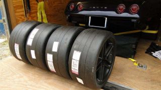Corvette Hoosier Racing Tires and Rims