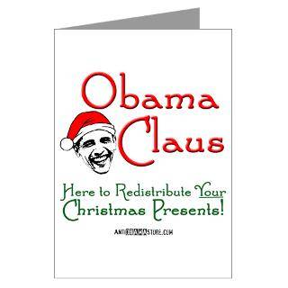 Obama Claus Greeting Cards (Pk of 10)