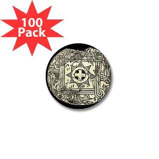 Ancient Cherokee Gorget Mini Button (100 pack)