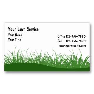 Lawn Care Business Cards, 600+ Lawn Care Business Card Templates