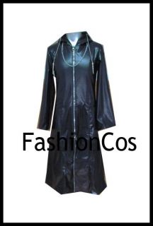 Kingdom Hearts KH II Organization XIII 13 Coat Cosplay Costume