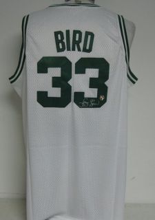 Larry Bird Celtics Signed Autographed Jersey Larry Bird Holo Adidas