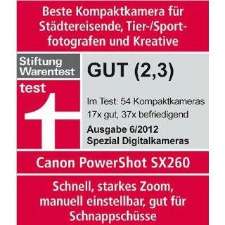 Canon PowerShot SX 260 HS Digitalkamera 3 Zoll grün 