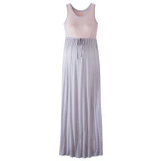 Liz Lange for Target Maternity Sleeveless Maxi Dress   Pink/Gray L