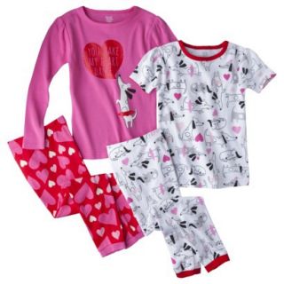 Just One You Made by Carters Infant Toddler Girls 4 Piece Short Sleeve and