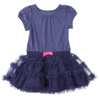 Cherokee Infant Toddler Girls Tutu Dress   Nightfall Blue 24 M