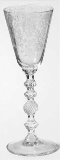 Cambridge Diane Clear (Stem 3122) Cordial Glass   Stem #3122, Etch #752, Clear