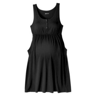 Merona Maternity Sleeveless Dress   Black M